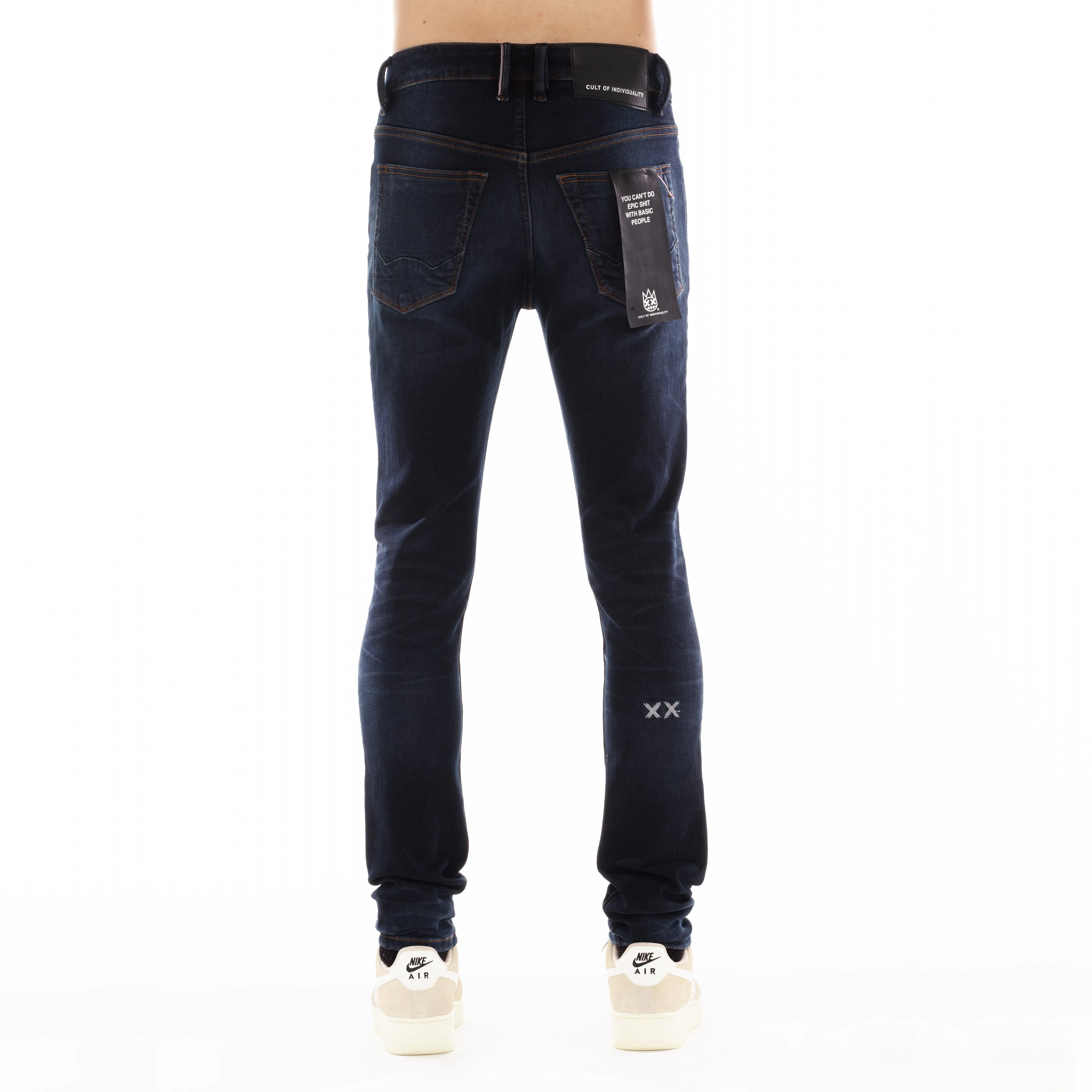 Blended Style PUNK SUPER SKINNY IN NOIR