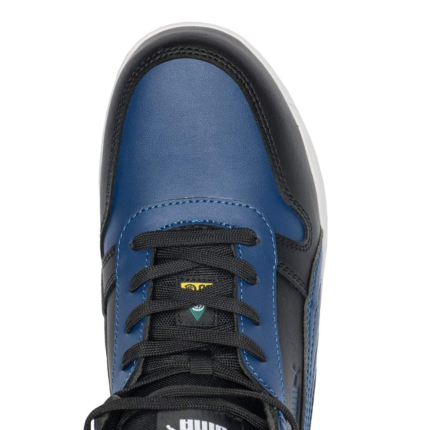 Foot Support Heavy Duty Comfort Frontcourt Blue/Black Mid Composite Toe Safety Shoes 630073