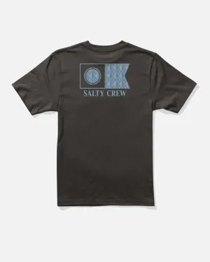 Flagship Fill Tee - Black Adult sophistication