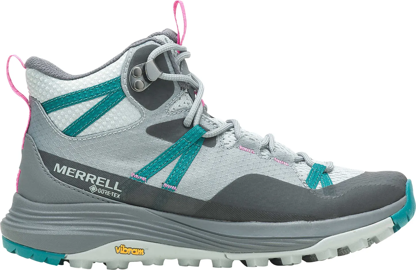 Merrell Siren 4 Mid GORE-TEX Womens Walking Boots - Grey Trail Climbing Fit