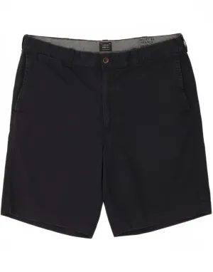 Wide Leg Opening J. CREW Mens Chino Shorts W36 Large  Navy Blue Cotton
