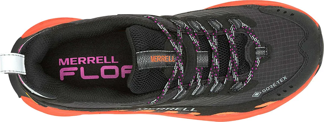 Merrell Moab Speed 2 GORE-TEX Womens Walking Shoes - Black No Slip