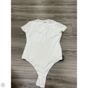 teen bodysuit Bodysuit By Clothes Mentor In White, Size: L