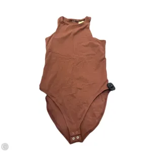 jumpsuit bodysuit short sleeve bodysuit Bodysuit By Old Navy In Brown, Size: M