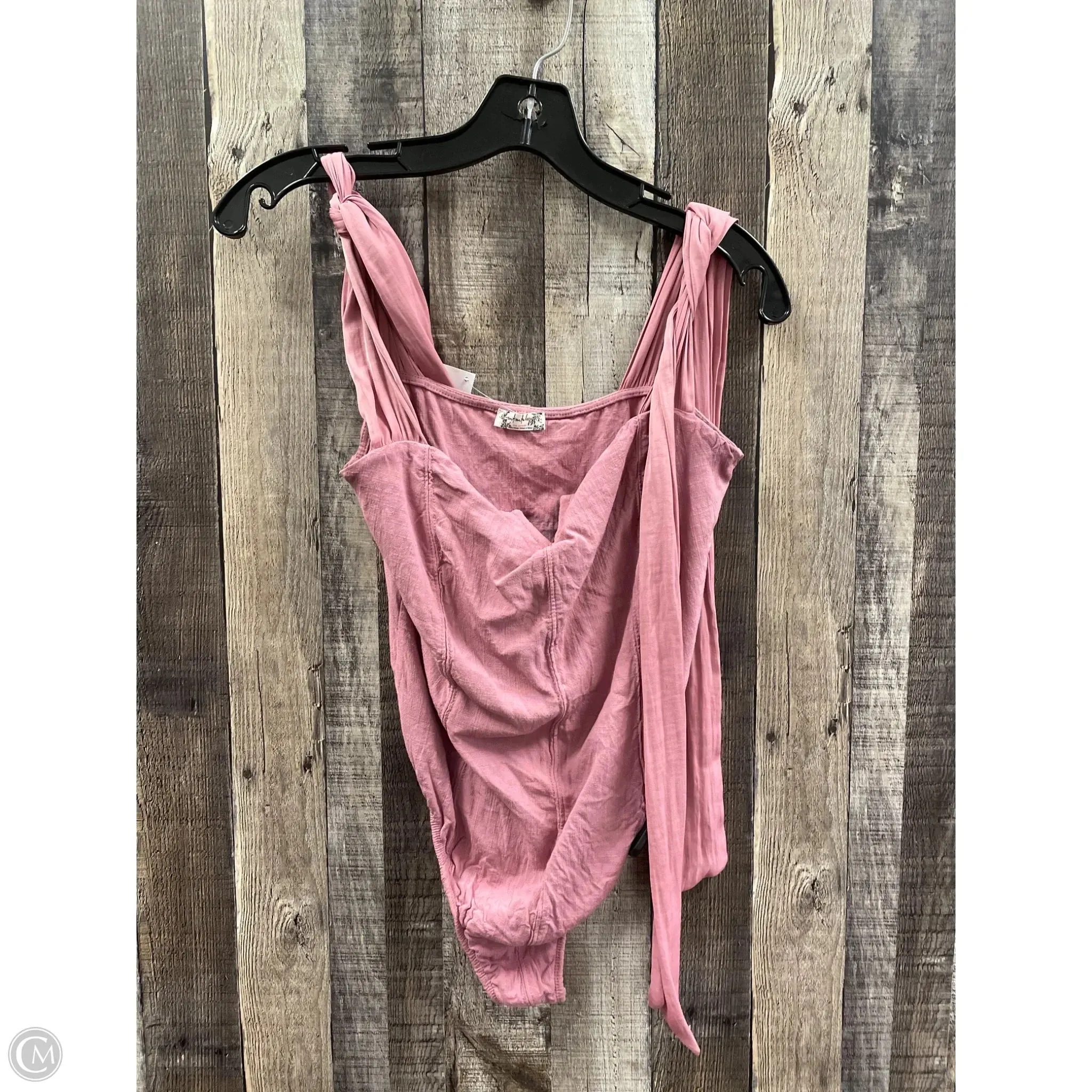 blue bodysuit ribbed bodysuit Bodysuit By Free People In Pink, Size: S