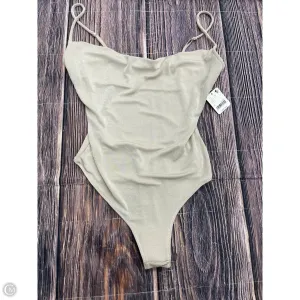 office bodysuit Bodysuit By Free People In Tan, Size: L