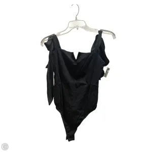Bodysuit By Free People In Black, Size: M lace mesh bodysuit daily bodysuit
