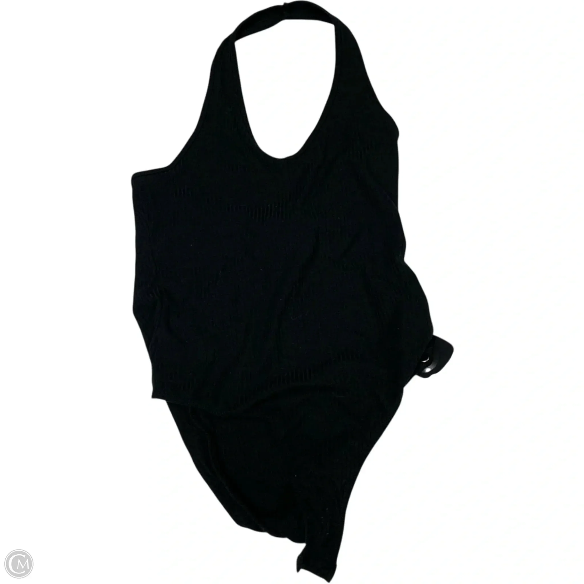 Bodysuit By Shein In Black, Size: S celebrity style bodysuit nylon bodysuit