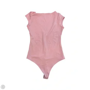 Bodysuit By Abercrombie And Fitch In Pink, Size: S closet staple bodysuit night out bodysuit