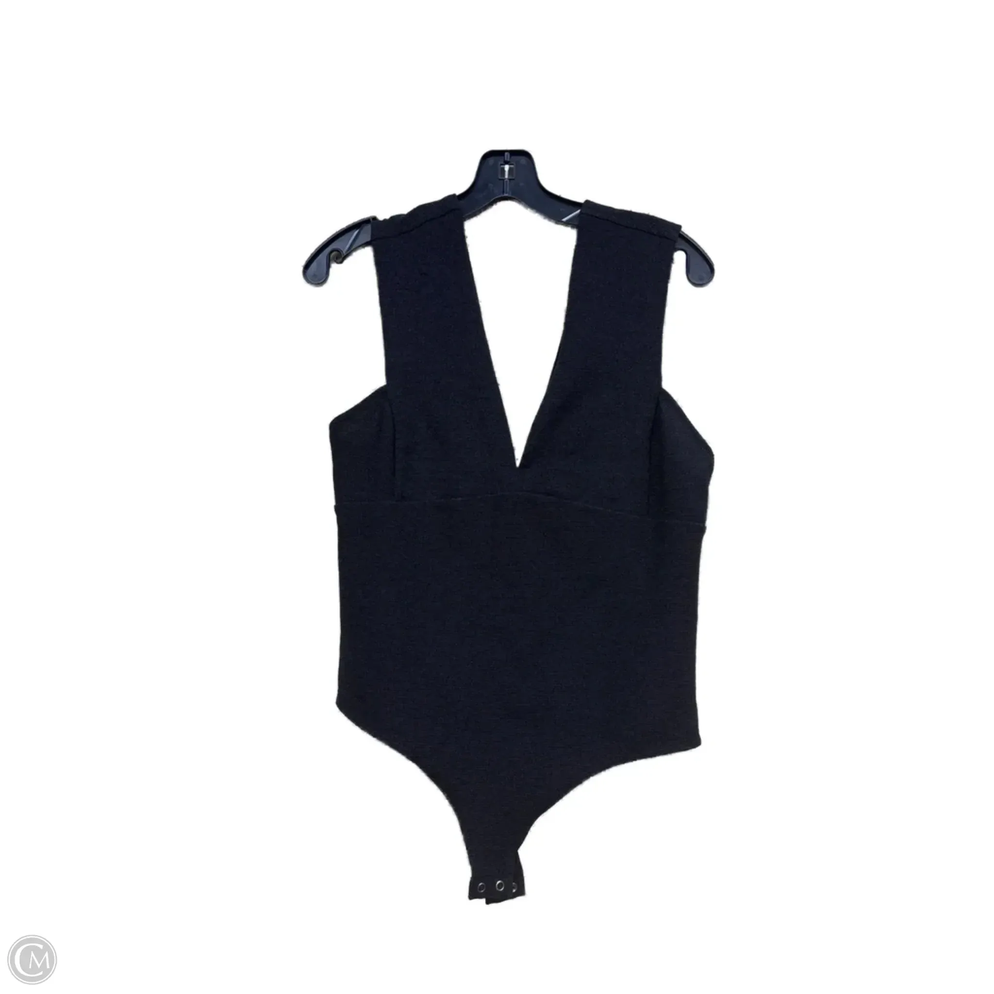 Bodysuit By Express In Black, Size: L floral bodysuit scoop neck bodysuit