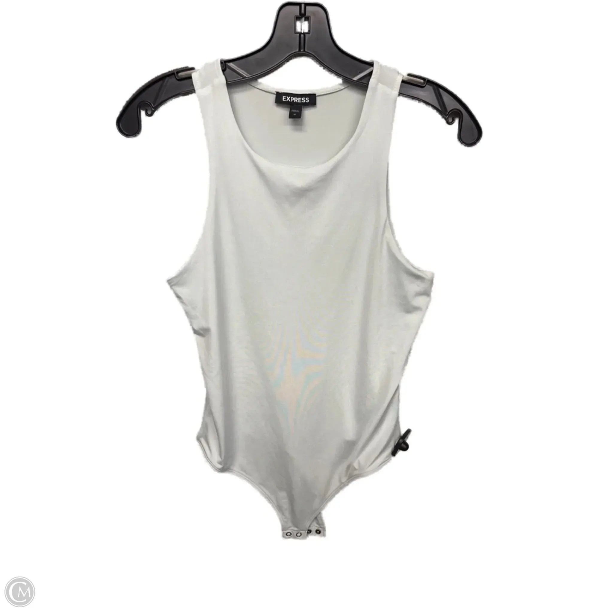 Bodysuit By Express In Aqua, Size: M cozy bodysuit