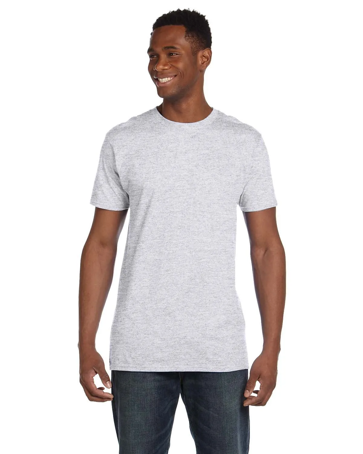 Fashion-Forward Look Hanes 4980 Unisex Nano-T T-Shirt