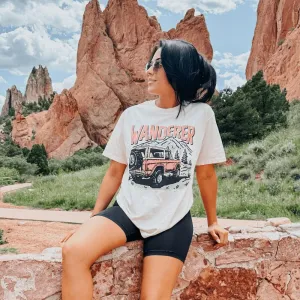 Urban Basic Wanderer Bronco Tee Raw Hem Finish DropShoulderDesign