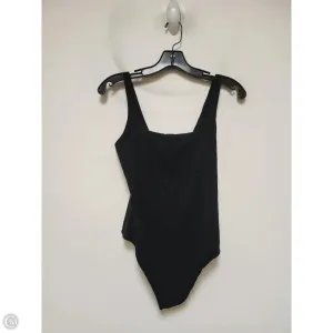 Bodysuit By Auden In Black, Size: M glam bodysuit closet staple bodysuit