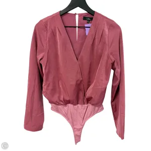 postpartum bodysuit Bodysuit By Lulus In Pink, Size: S