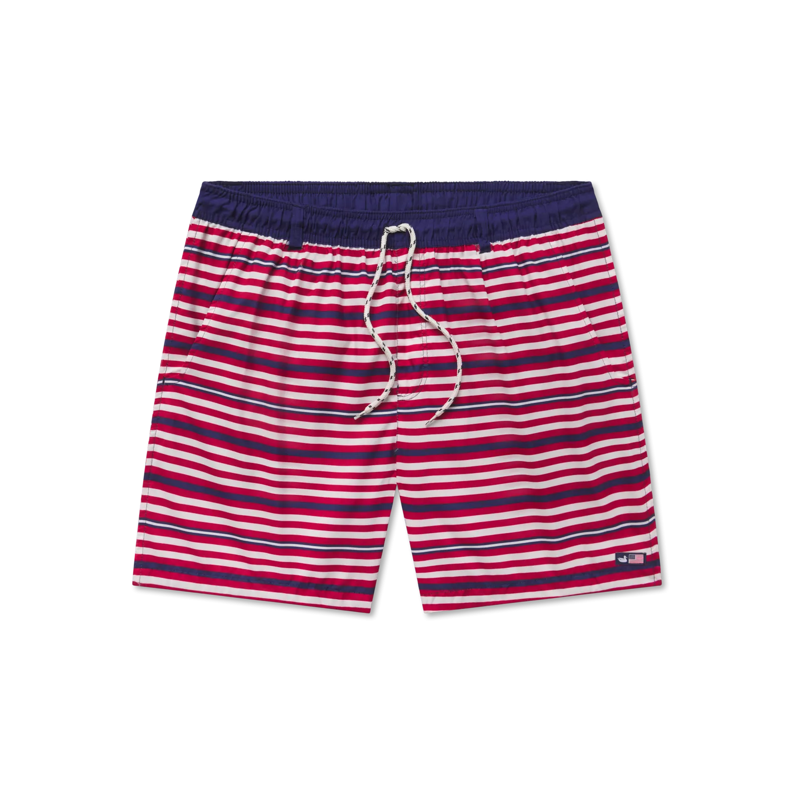 Dockside Swim Trunk - Stripes Poolside Ready