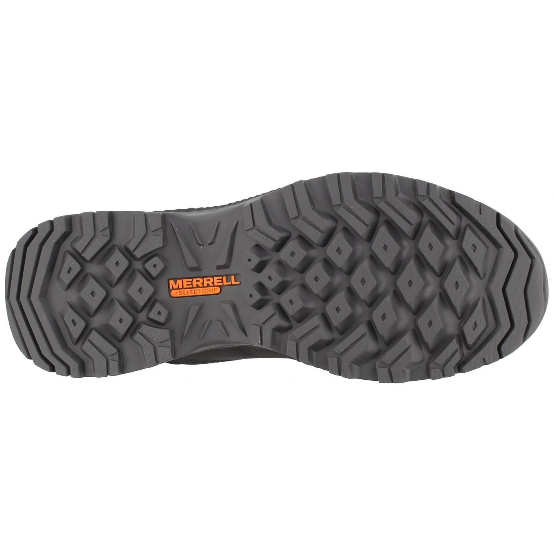 Trail Experience Foot Shield Merrell Forestbound Mens Walking Shoes - Black