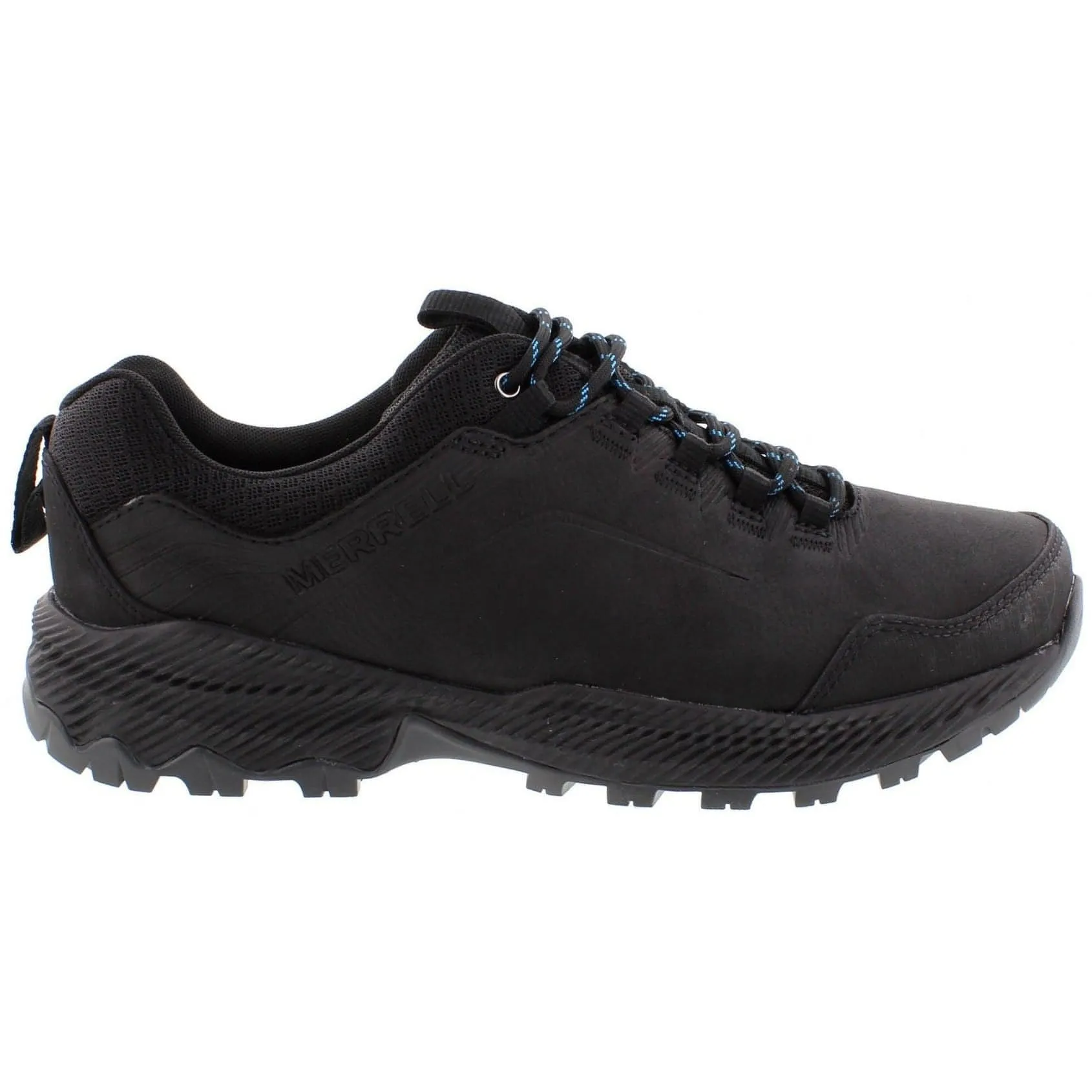 Merrell Forestbound Mens Walking Shoes - Black Long Trek Stable Grip