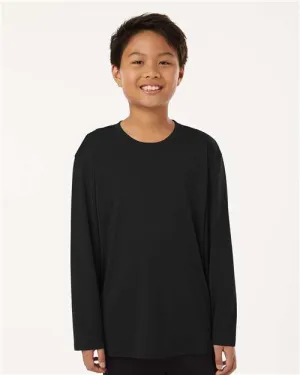 AllPro 48400Y Pro-Lock Youth Performance Long Sleeve T-Shirt Slim Fit Cut