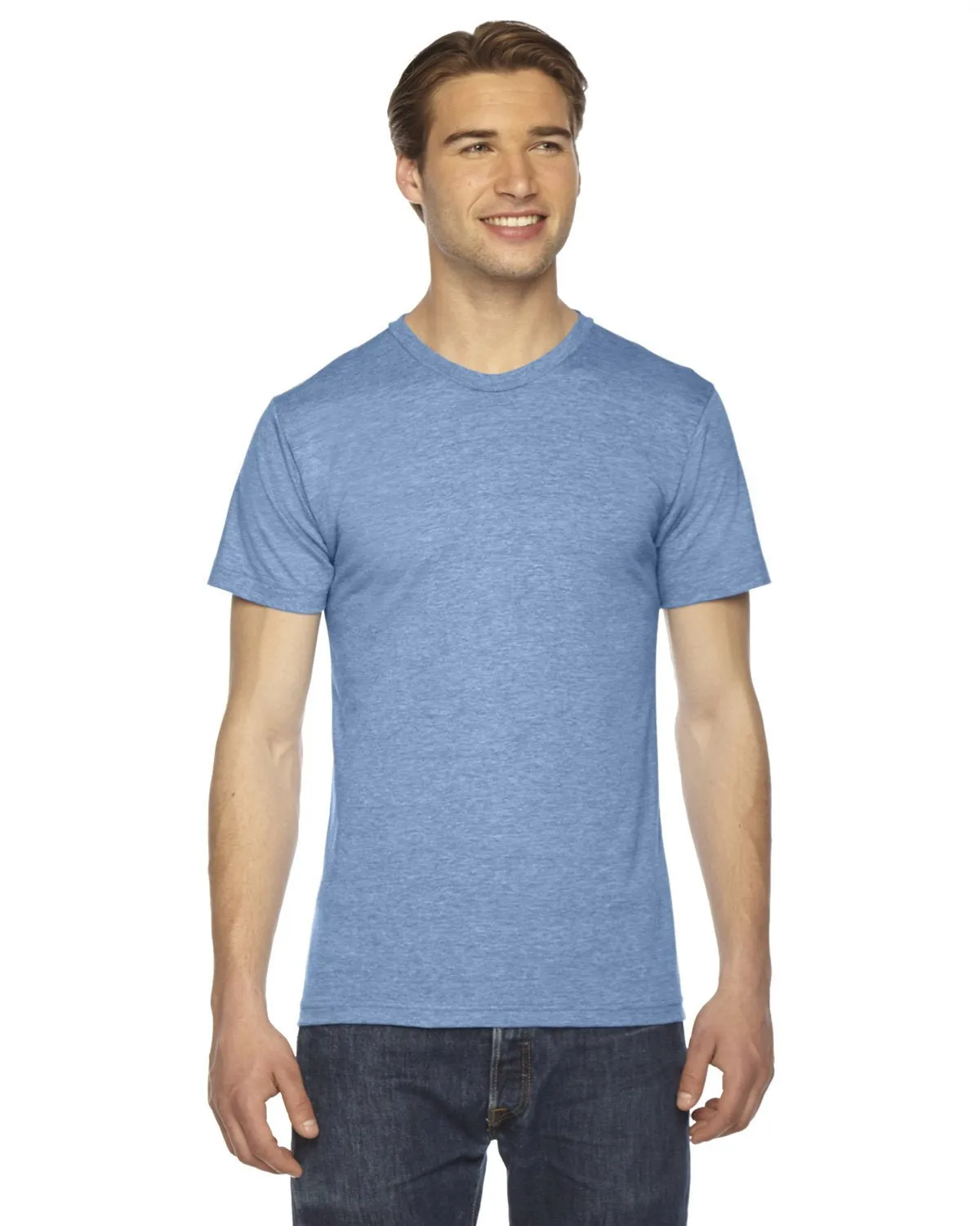 Modern Twist American Apparel TR401 Unisex Triblend USA Made Short-Sleeve Track T-Shirt