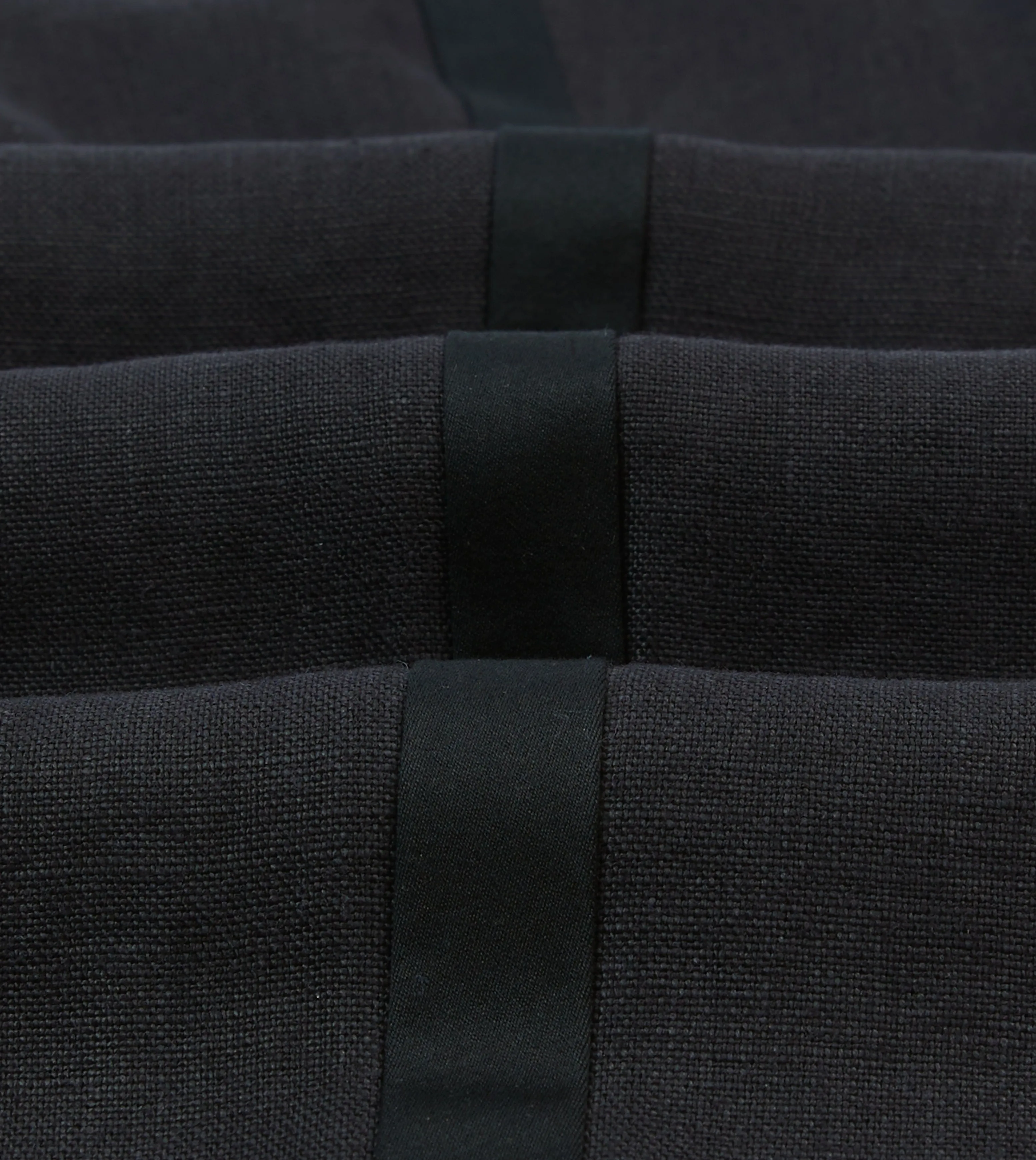 Black Linen Games Dinner Trousers Sleek and Elegant Chic and Polished