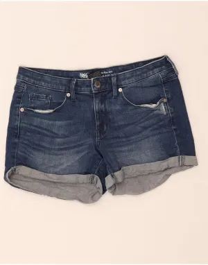 No Bulk Layering System Daytime Look MOSSIMO Womens Mid Rise Denim Shorts US 4 Small W27  Navy Blue Cotton