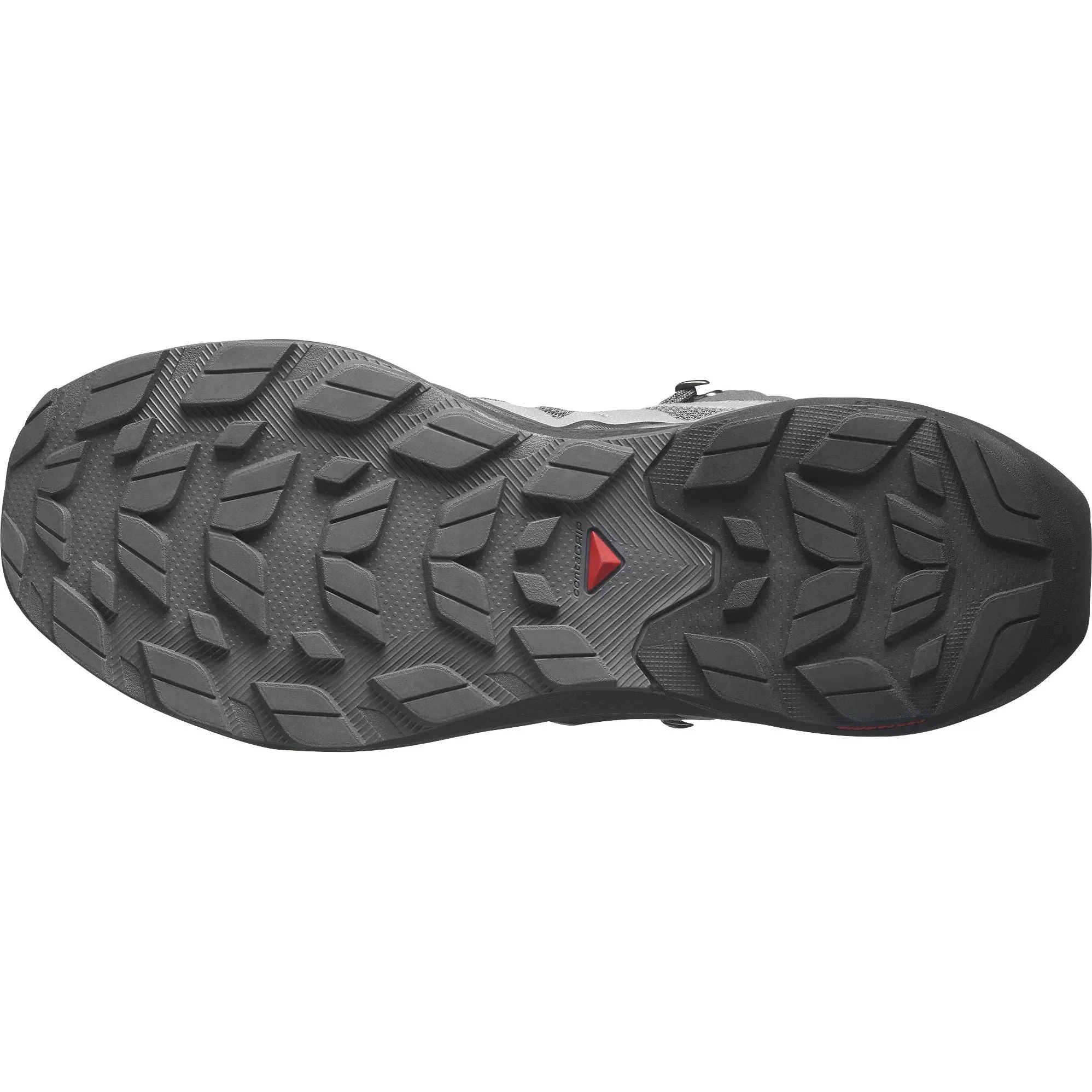 Rock Climbing Fit Heavy Load Support Salomon Elixir Activ Mid GORE-TEX Mens Walking Shoes - Grey