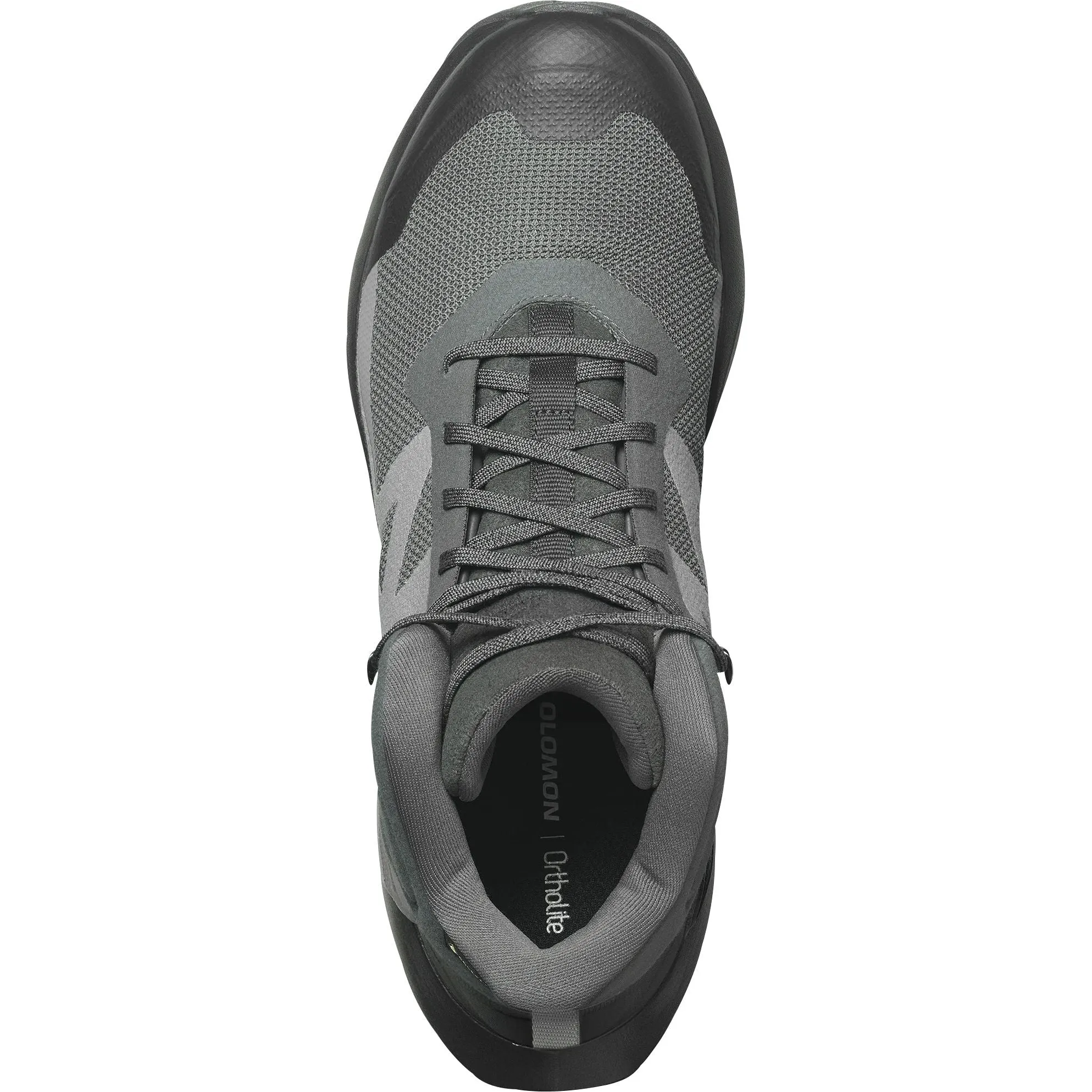 Salomon Elixir Activ Mid GORE-TEX Mens Walking Shoes - Grey Outdoor Road Durable Hiking Fit