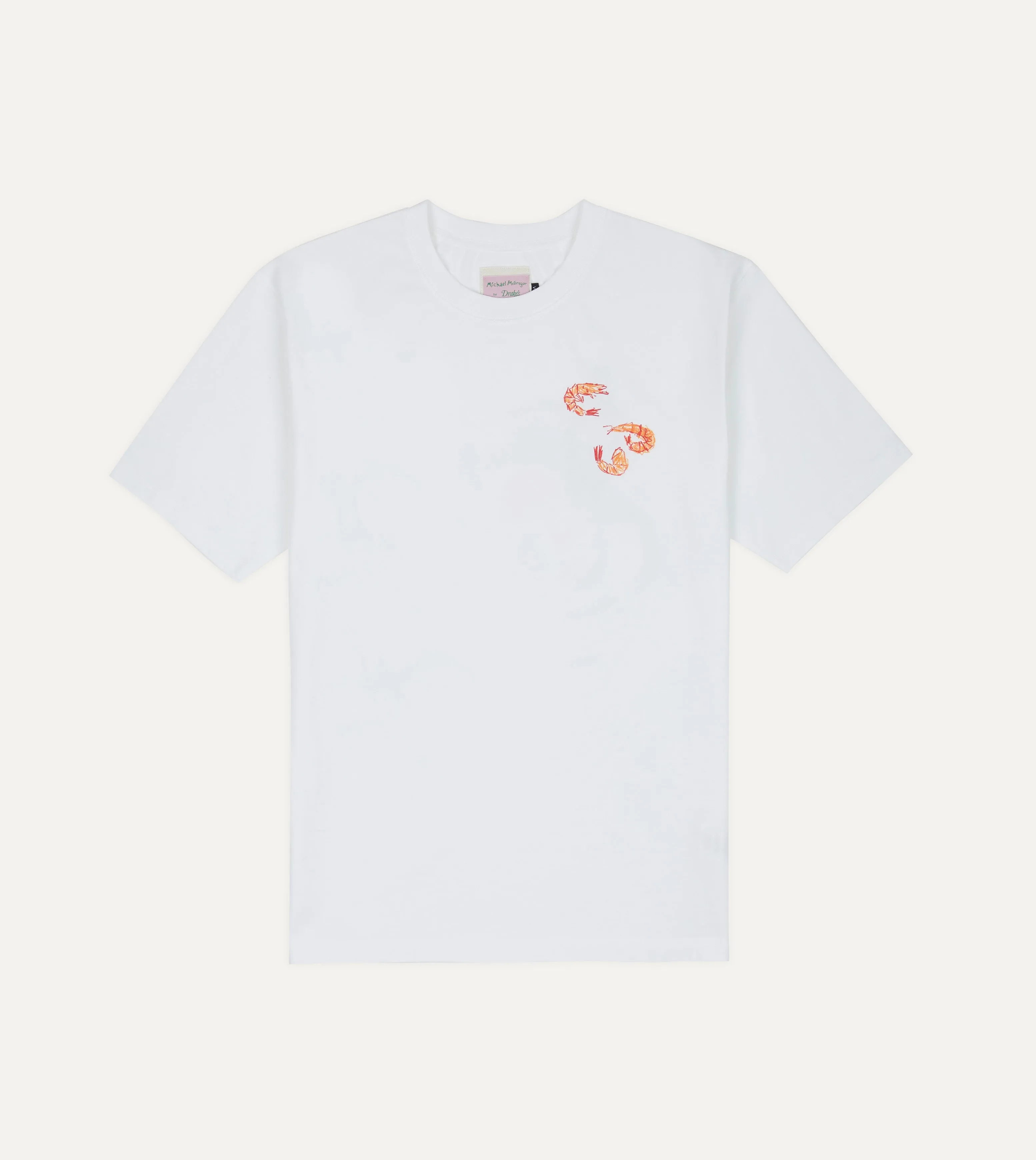 Office Wear Comfy Top Michael McGregor for Drake's Restaurant T-Shirt