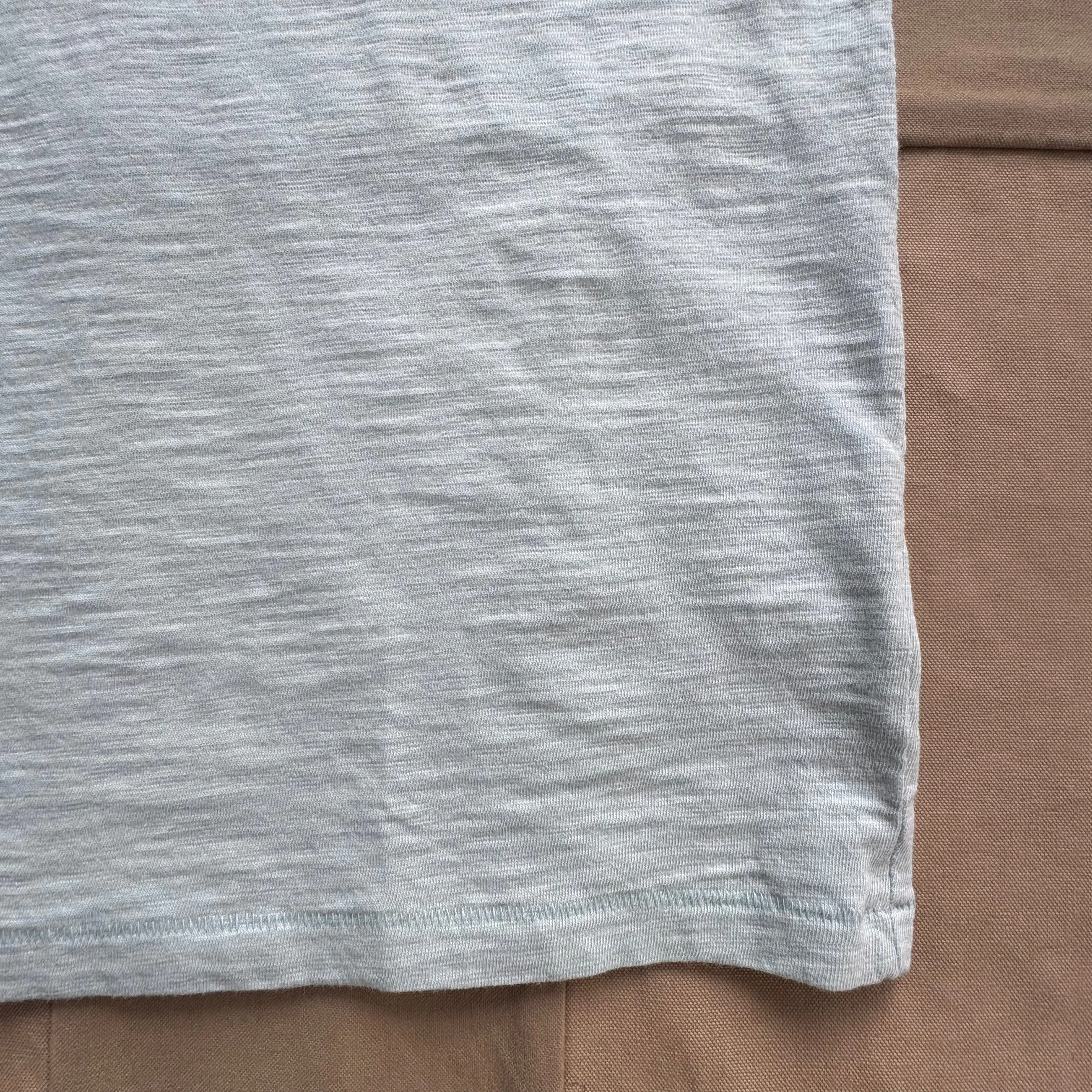 Short Sleeve Slub T-shirt, Schooner Blue Casual Essentials Wear