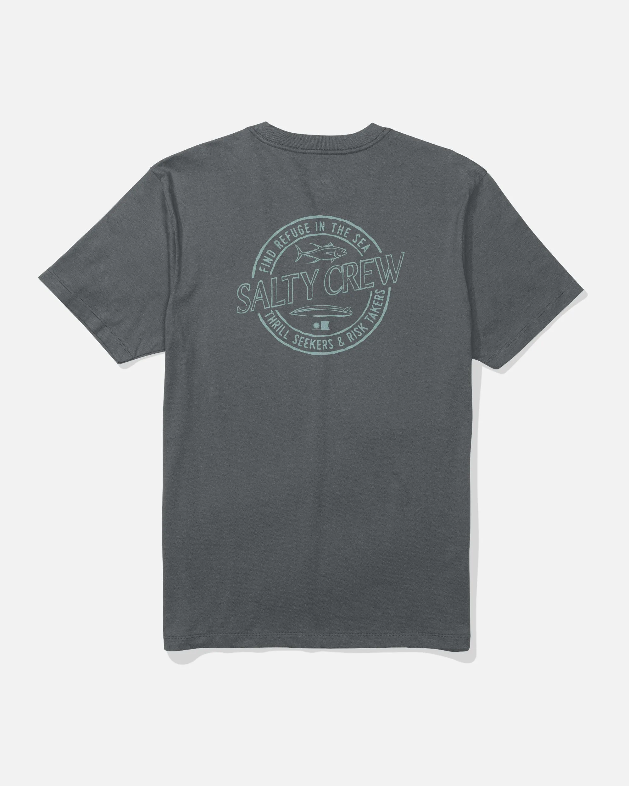 Skewed Tee - Charcoal Street Ready Self Fabric Tape