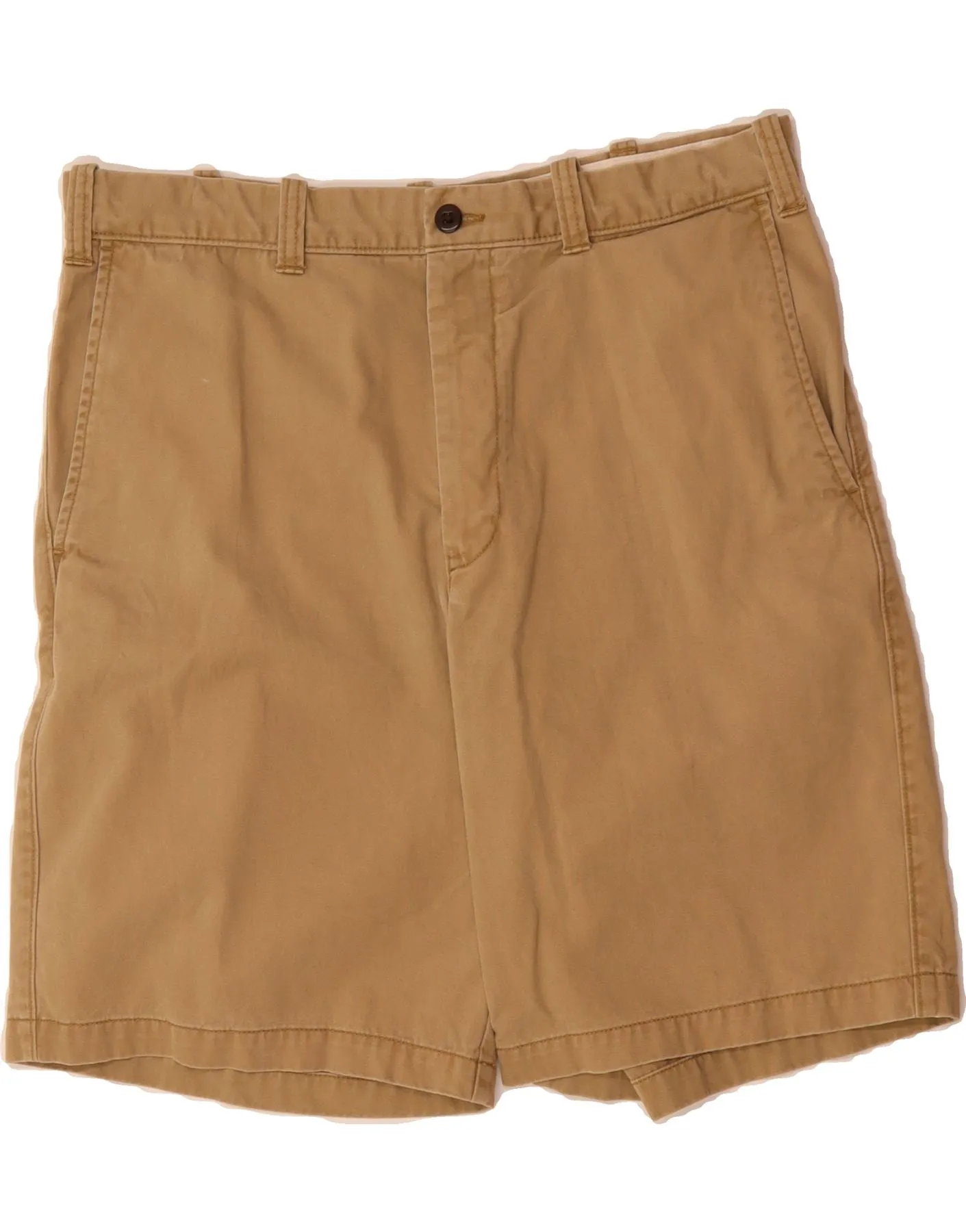 Double Layered Panels rhinestone accents EDDIE BAUER Mens Chino Shorts W36 Large Beige