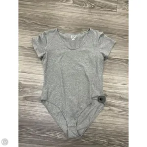 Bodysuit By Maurices In Grey, Size: L weekend wear bodysuit