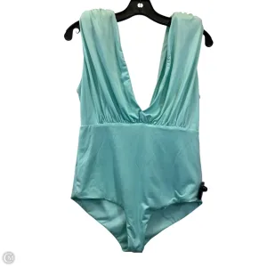 nude bodysuit orange bodysuit Bodysuit By AQ/AQ In Blue, Size: S