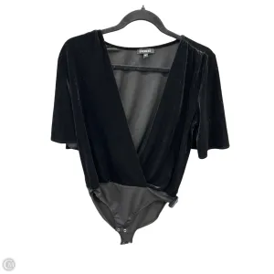 racerback bodysuit Bodysuit By Express In Black, Size: S