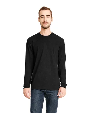 Next Level 6411 Unisex Sueded Long-Sleeve Crew Men's masculinity Everyday Layering
