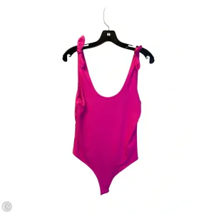 Bodysuit By Crown And Ivy In Pink, Size: M city chic bodysuit leopard bodysuit