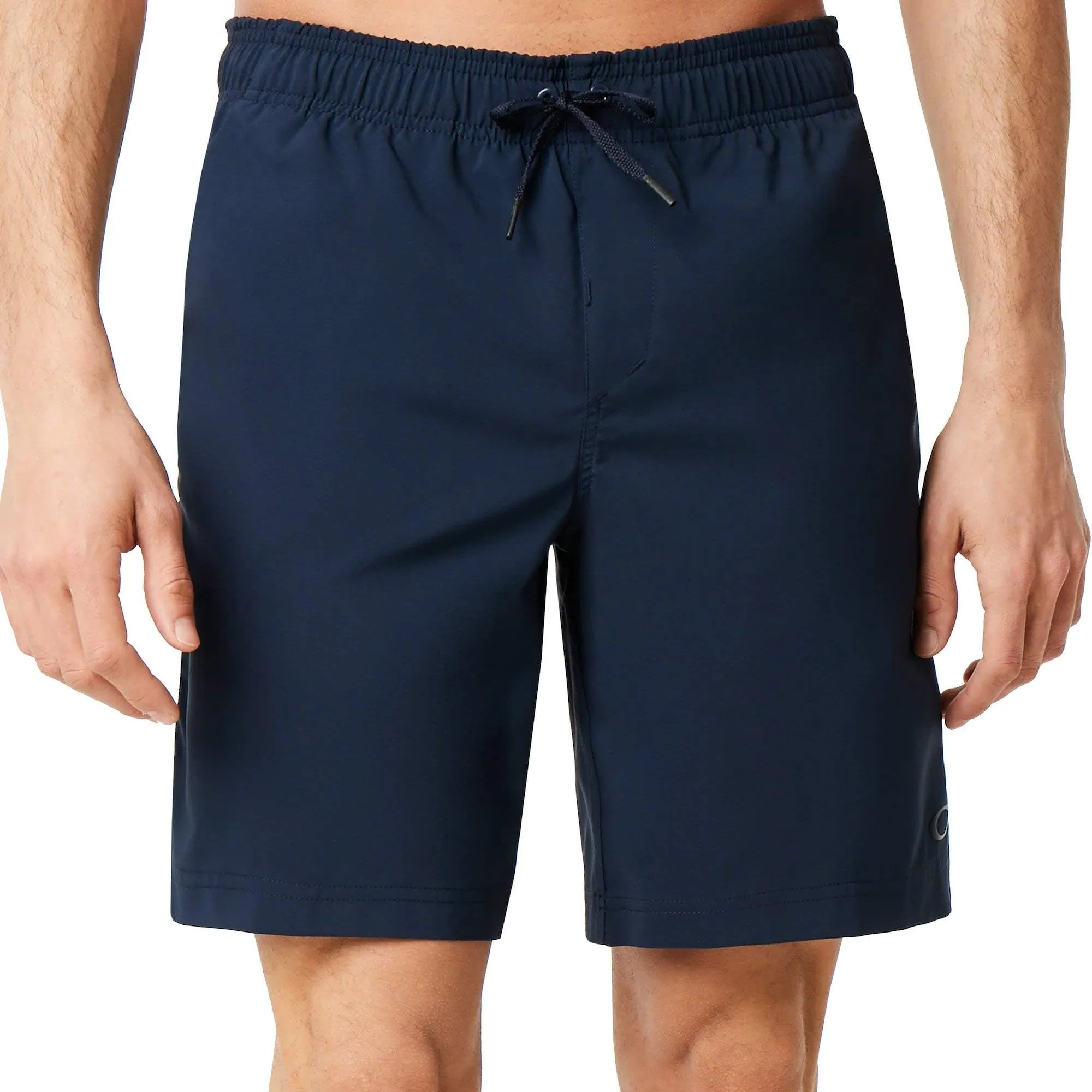 Poolside Fun High Elasticity Seamless Oakley Ace Volley 18 Inch Mens Swim Shorts - Blue