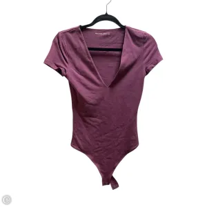 strapless bodysuit pink bodysuit Bodysuit By Abercrombie And Fitch In Purple, Size: S