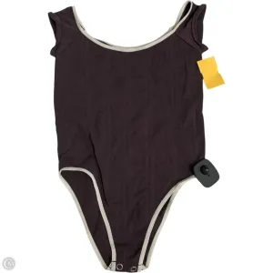 leather bodysuit Bodysuit By Free People In Purple, Size: Xs