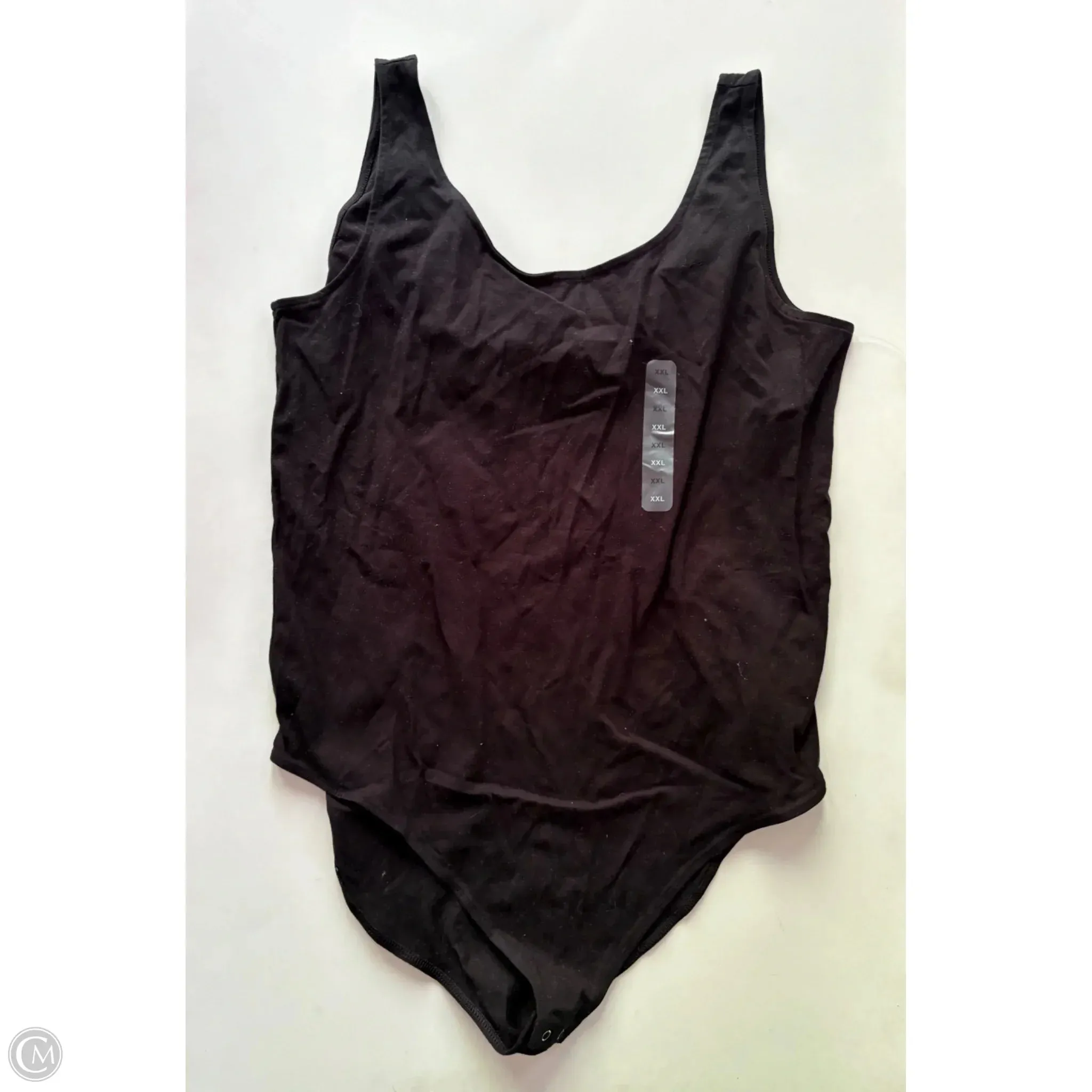 halter bodysuit Bodysuit By Gap In Black, Size: 2x