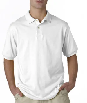 Streetwear Edge Golf Course 054X - Hanes Adult ComfortBlend EcoSmart? Jersey Polo Shirt