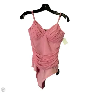 red bodysuit evening bodysuit Bodysuit By Express In Pink, Size: S