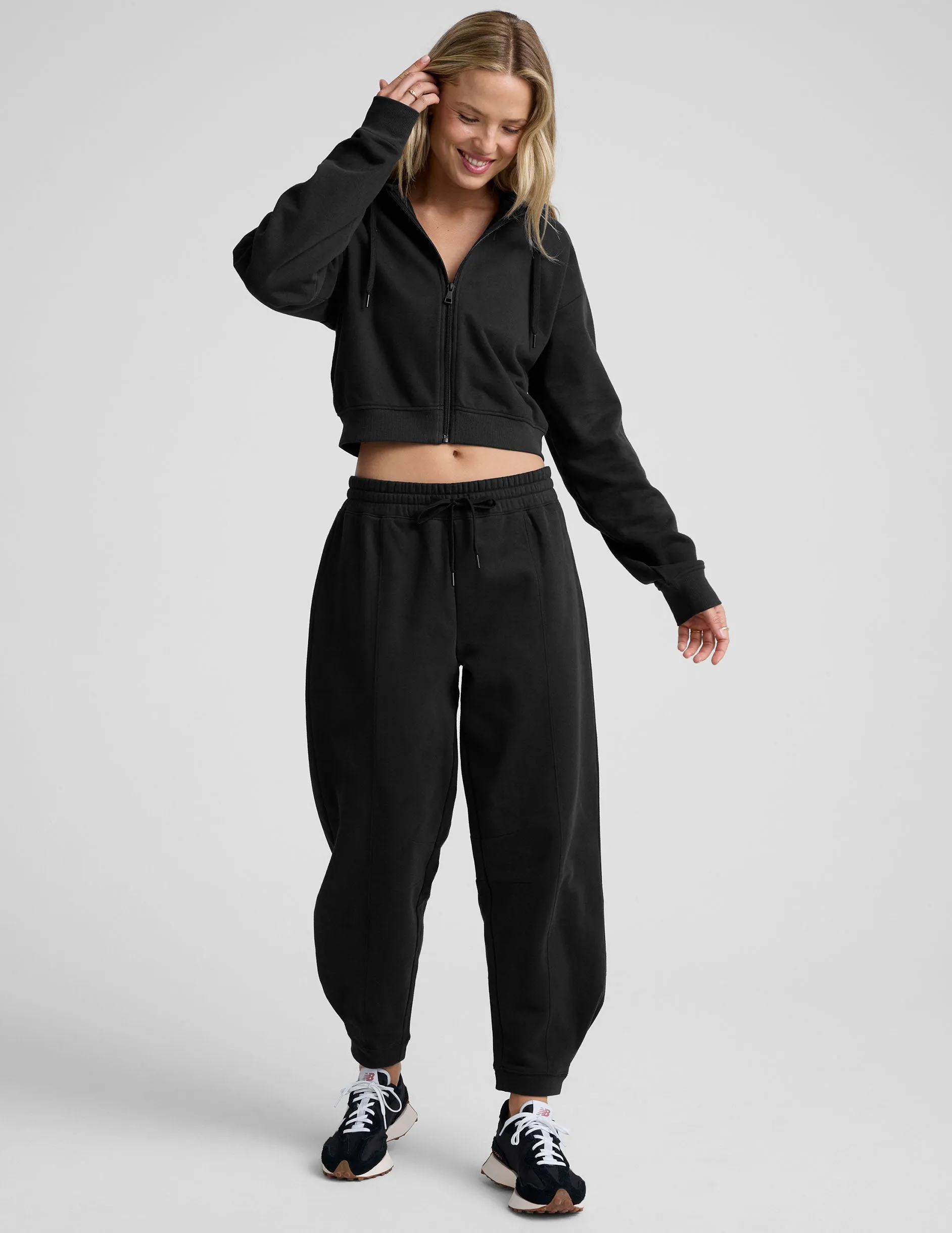 Body Aligned LuxeFleece Barrel Sweatpant