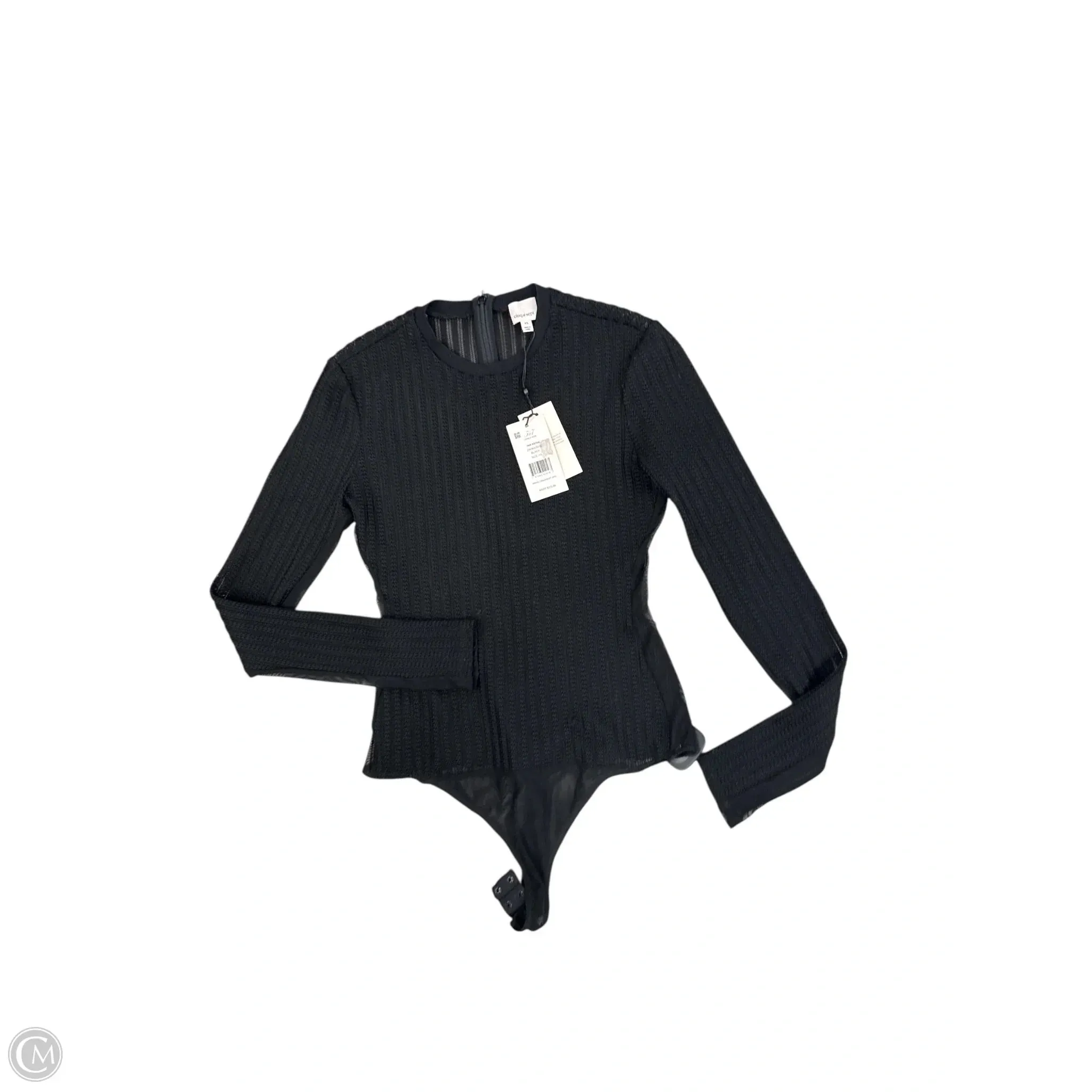 red bodysuit Bodysuit By Cinq a Sept In Black, Size: Xs