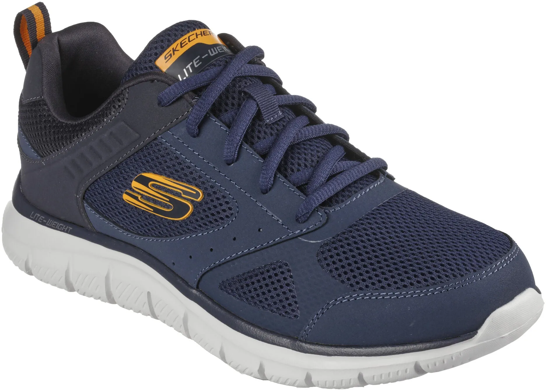 Skechers Track Syntac Mens Training Shoes - Blue Versatile Sole