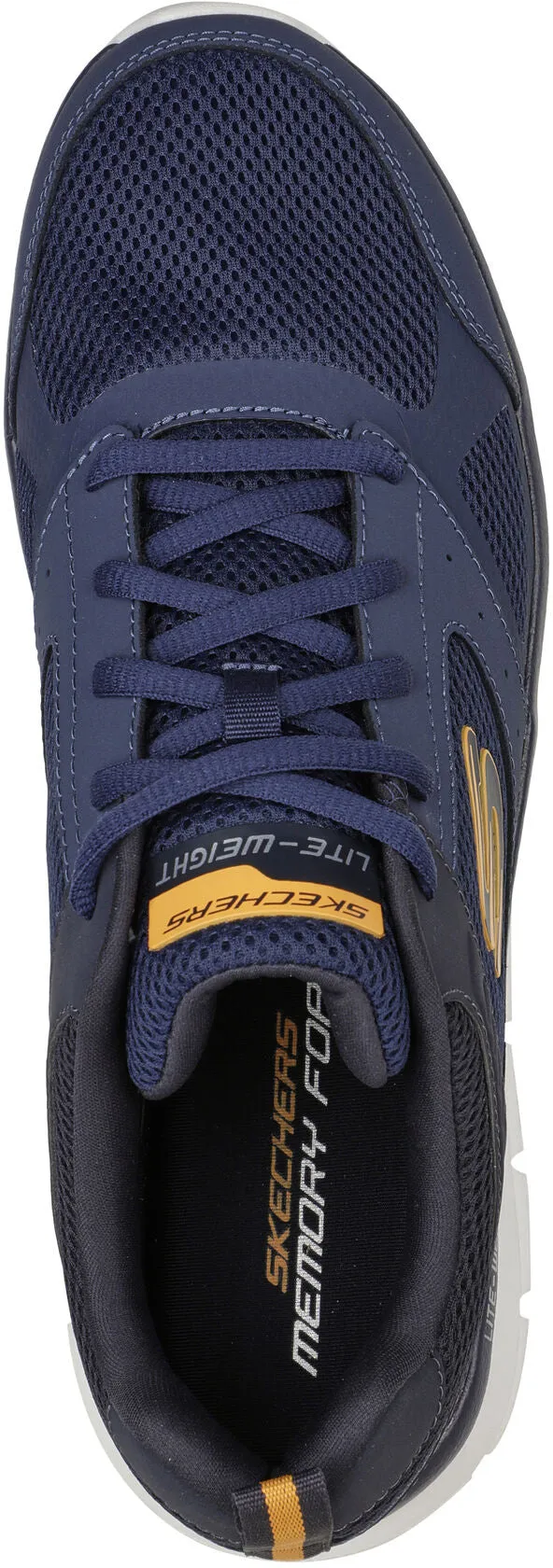 Skechers Track Syntac Mens Training Shoes - Blue Easy Go subtle style