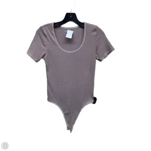 spring bodysuit Bodysuit By American Eagle In Tan, Size: M