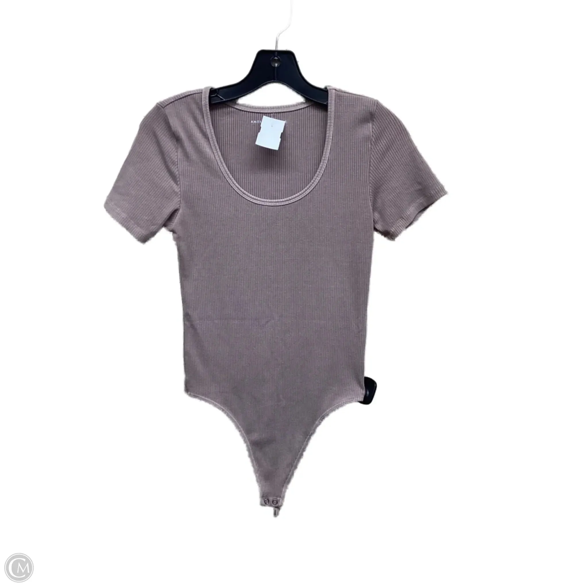 spring bodysuit Bodysuit By American Eagle In Tan, Size: M
