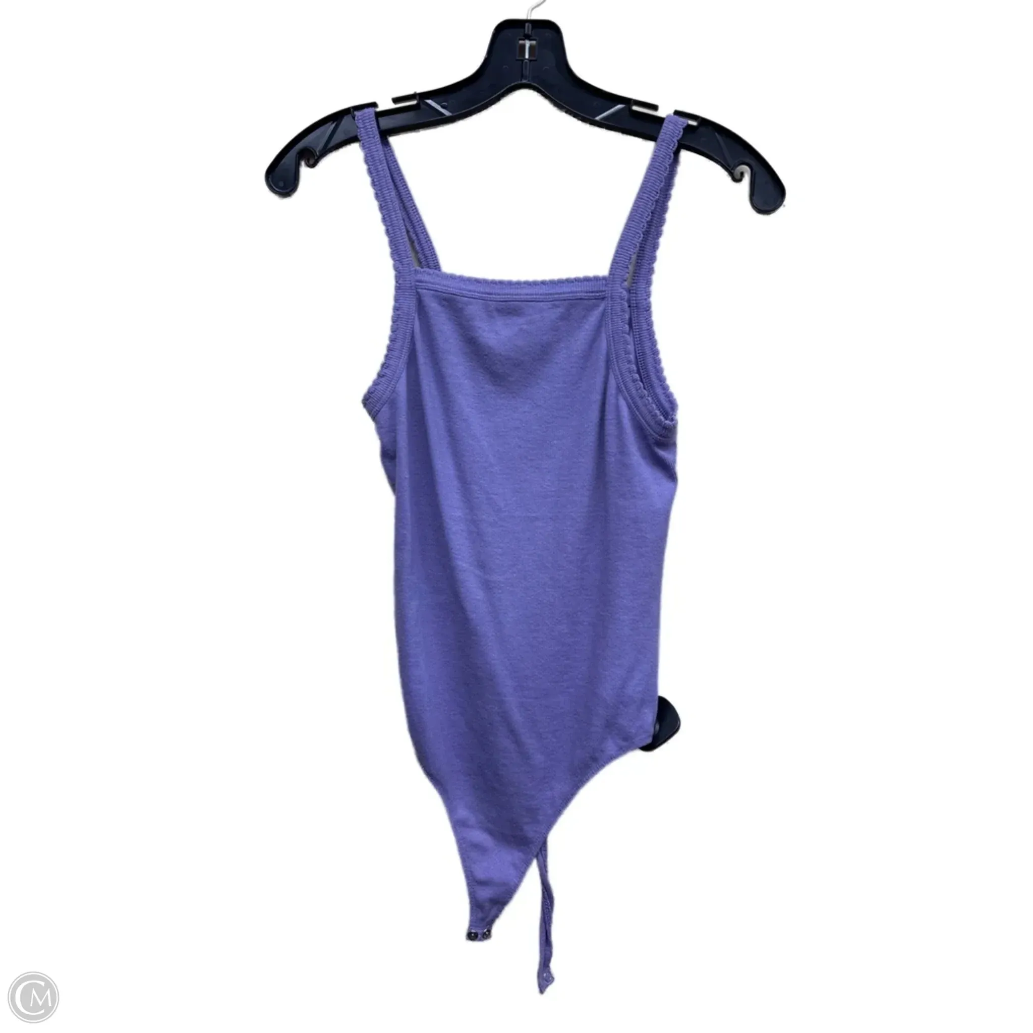 Bodysuit By Bp In Purple, Size: M strapless bodysuit sheer bodysuit